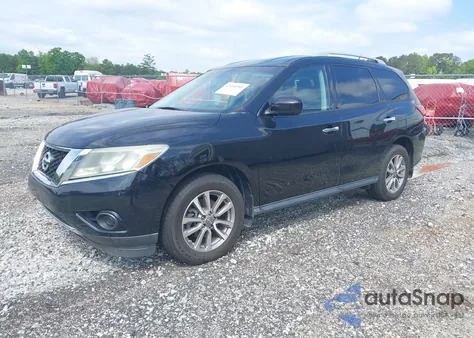 2014 Nissan Pathfinder Sv z USA, uszkodzony, nr VIN 5N1AR2MN9EC726078